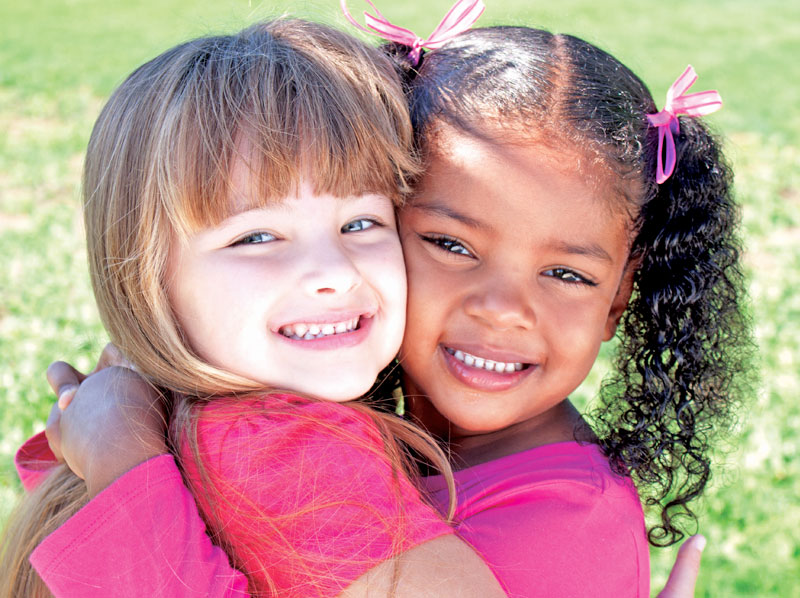 two girls